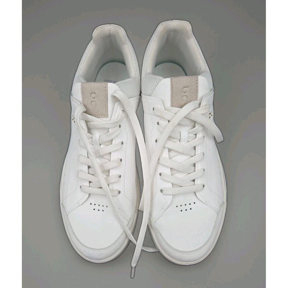 On The Roger Centre Court White Lavender Women's Sneaker Size 10 - Picture 6 of 9